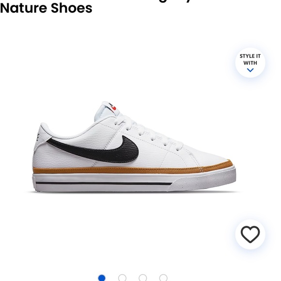 Nike Other - Boys Size 6.5 (women 8) Nike Court Legacy Sneakers